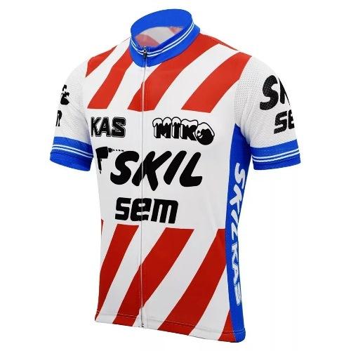 Maillot de cyclisme rétro Skil Sem 1985 - Kelly