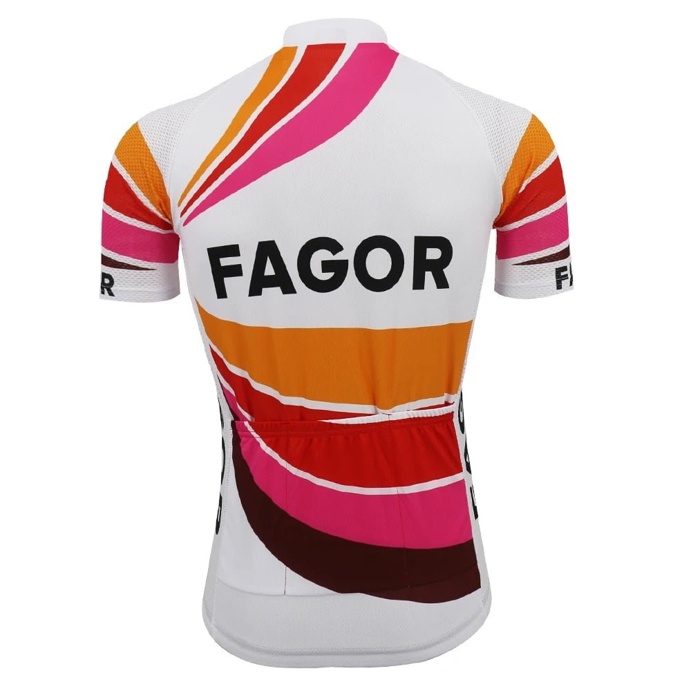 Maillot de Cyclisme Rétro Équipe Fagor 1988