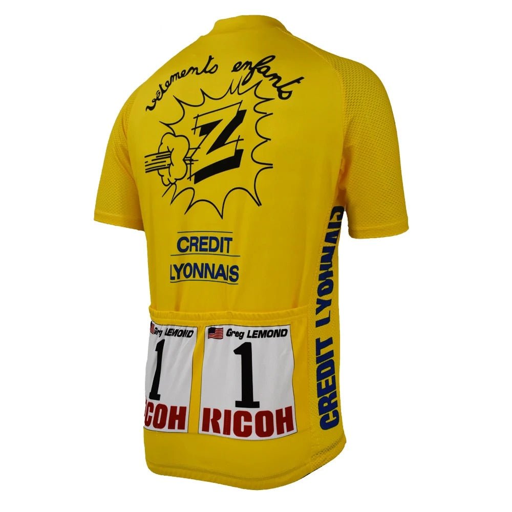 Maillot jaune du Tour de France 1990 Z - Lemond