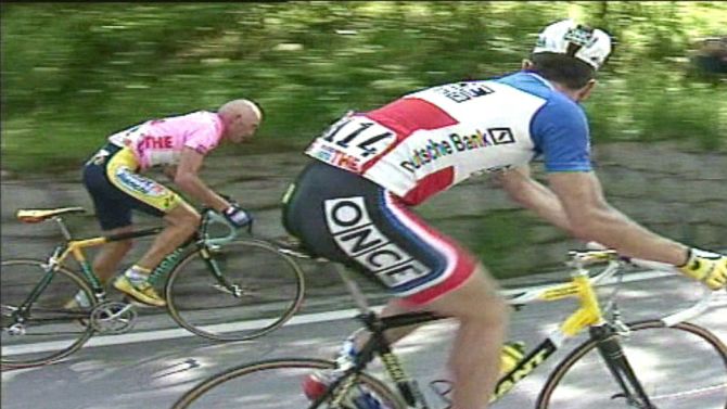 Maillot Rose de Leader du Giro d'Italie 1999 - Pantani