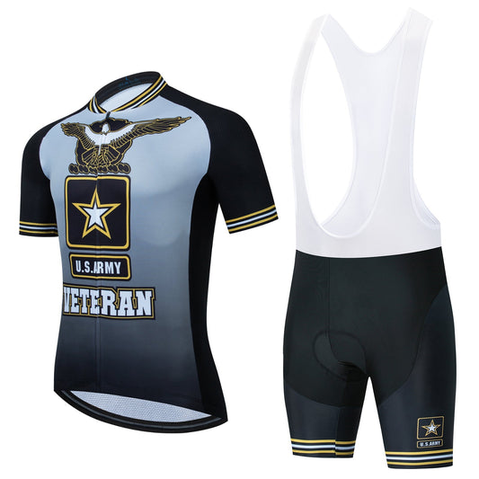 Ensemble de Maillot de Cyclisme pour Vétéran de l'Armée Américaine