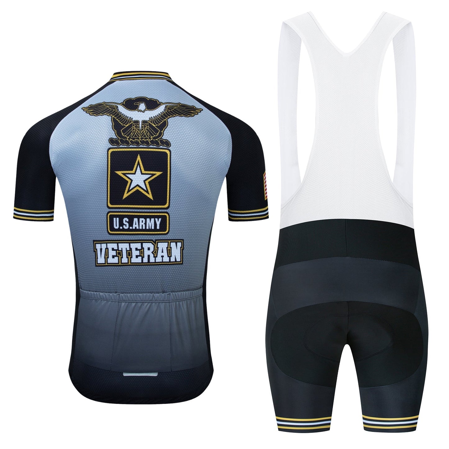 Ensemble de Maillot de Cyclisme pour Vétéran de l'Armée Américaine