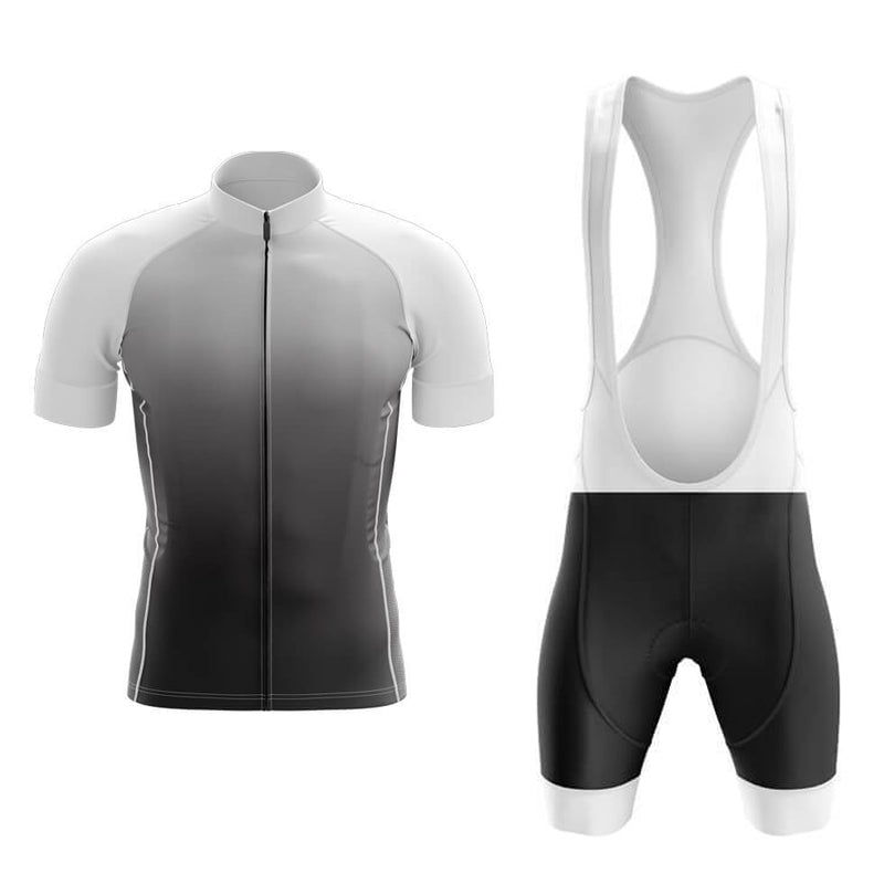 Ensemble de Maillot de Cyclisme Blanc Ombre