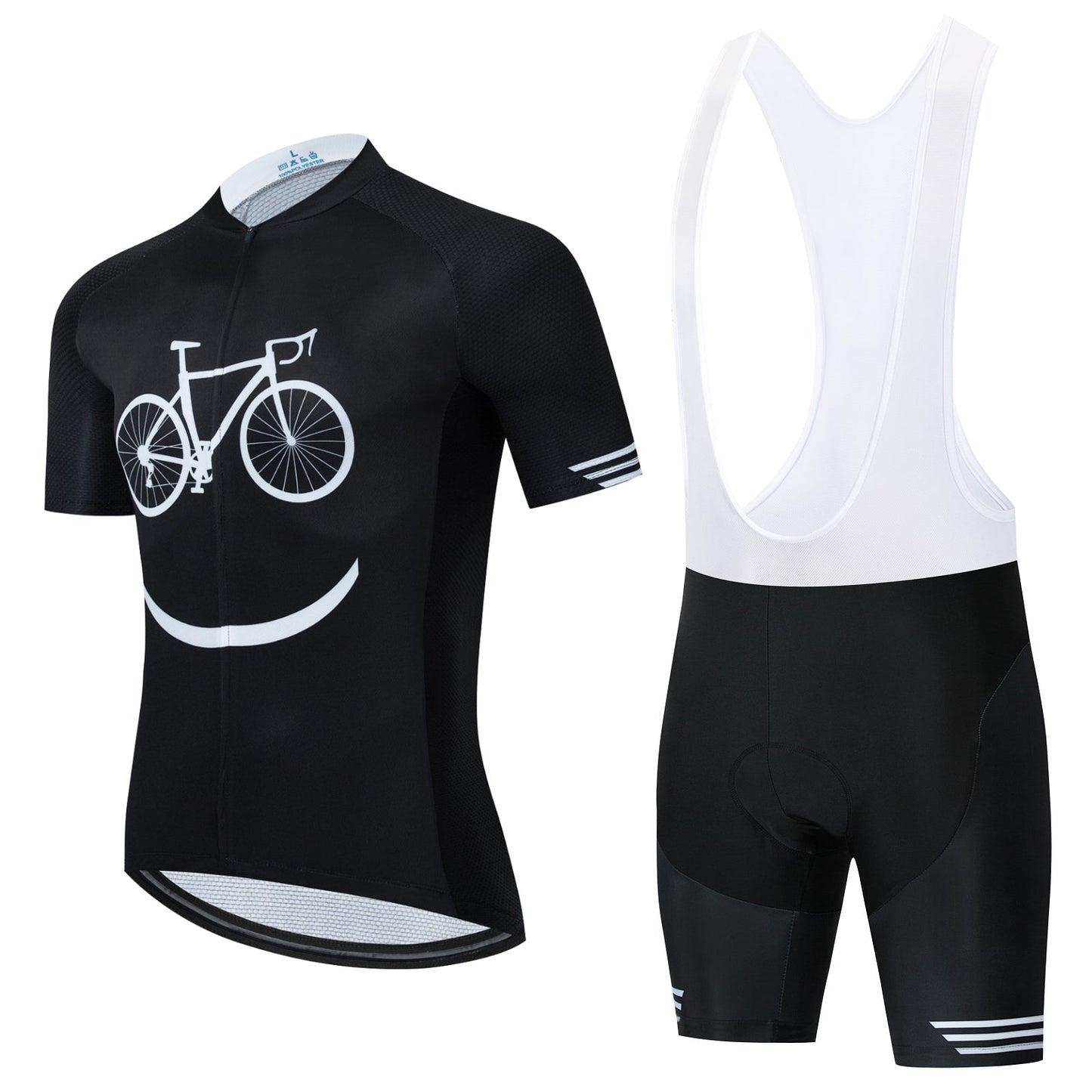 Ensemble de Maillot de Cyclisme Sourire Vélo