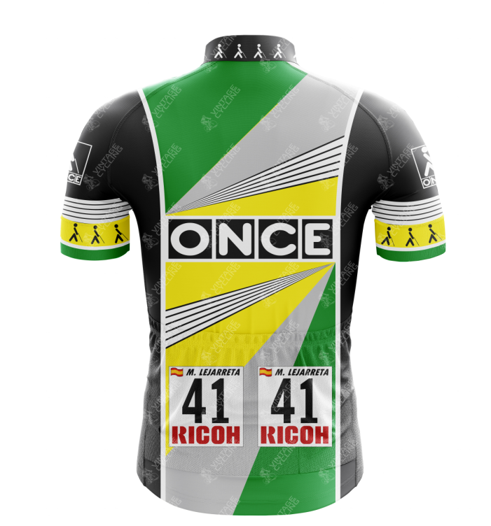 Maillot de cyclisme rétro ONCE