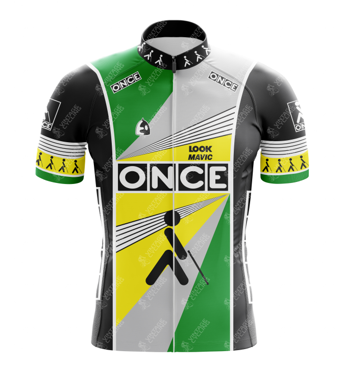 Maillot de cyclisme rétro ONCE