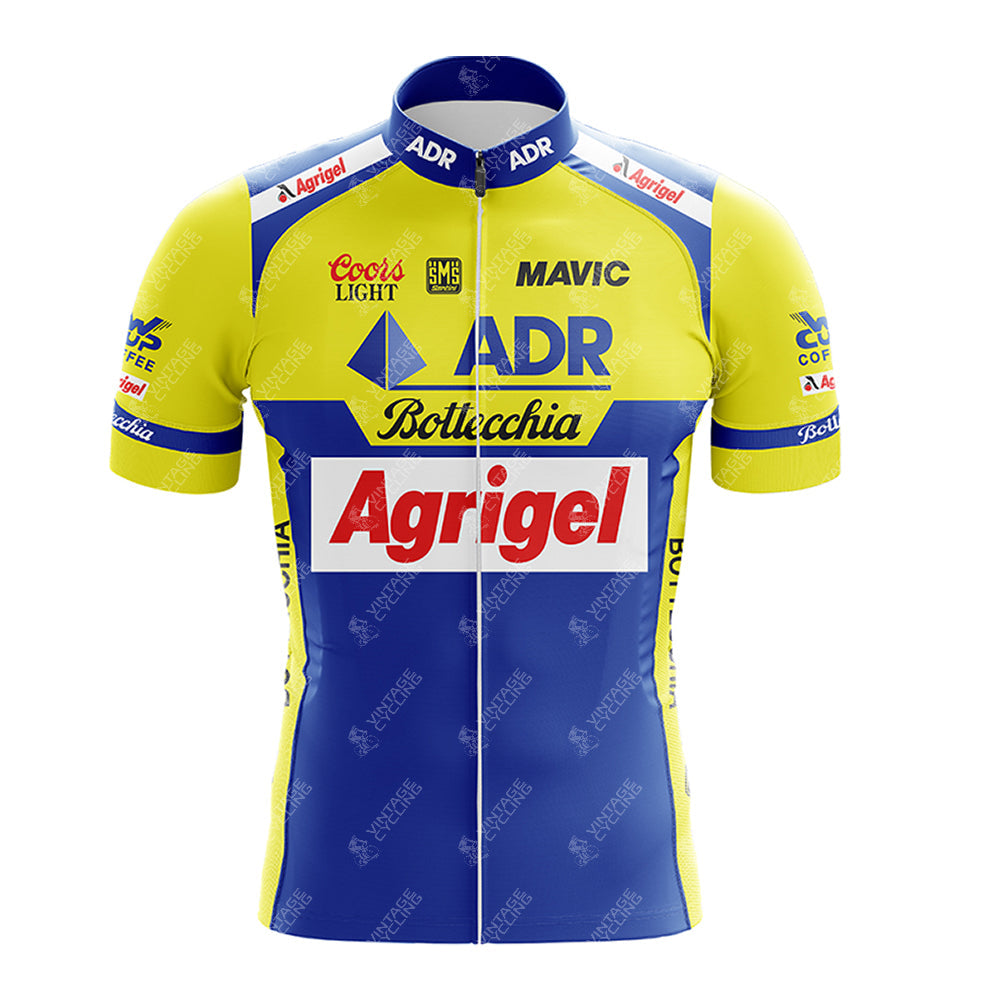 Ensemble de cyclisme rétro à manches courtes ADR 1989