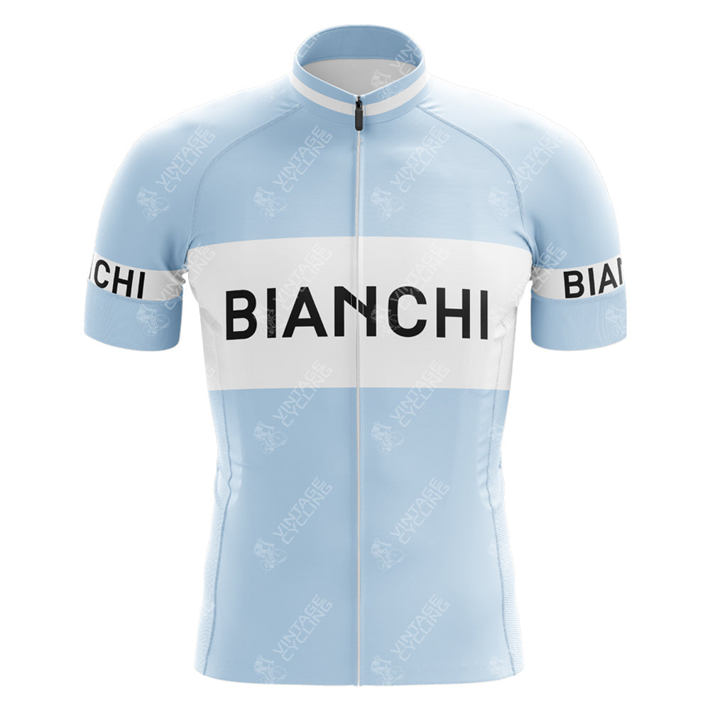 Maillot de cyclisme rétro Bianchi