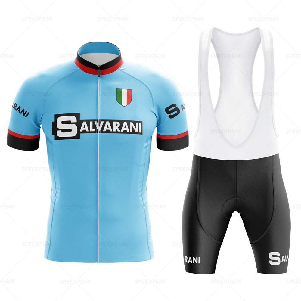 Ensemble Maillot de Cyclisme Rétro Salvarani 1972