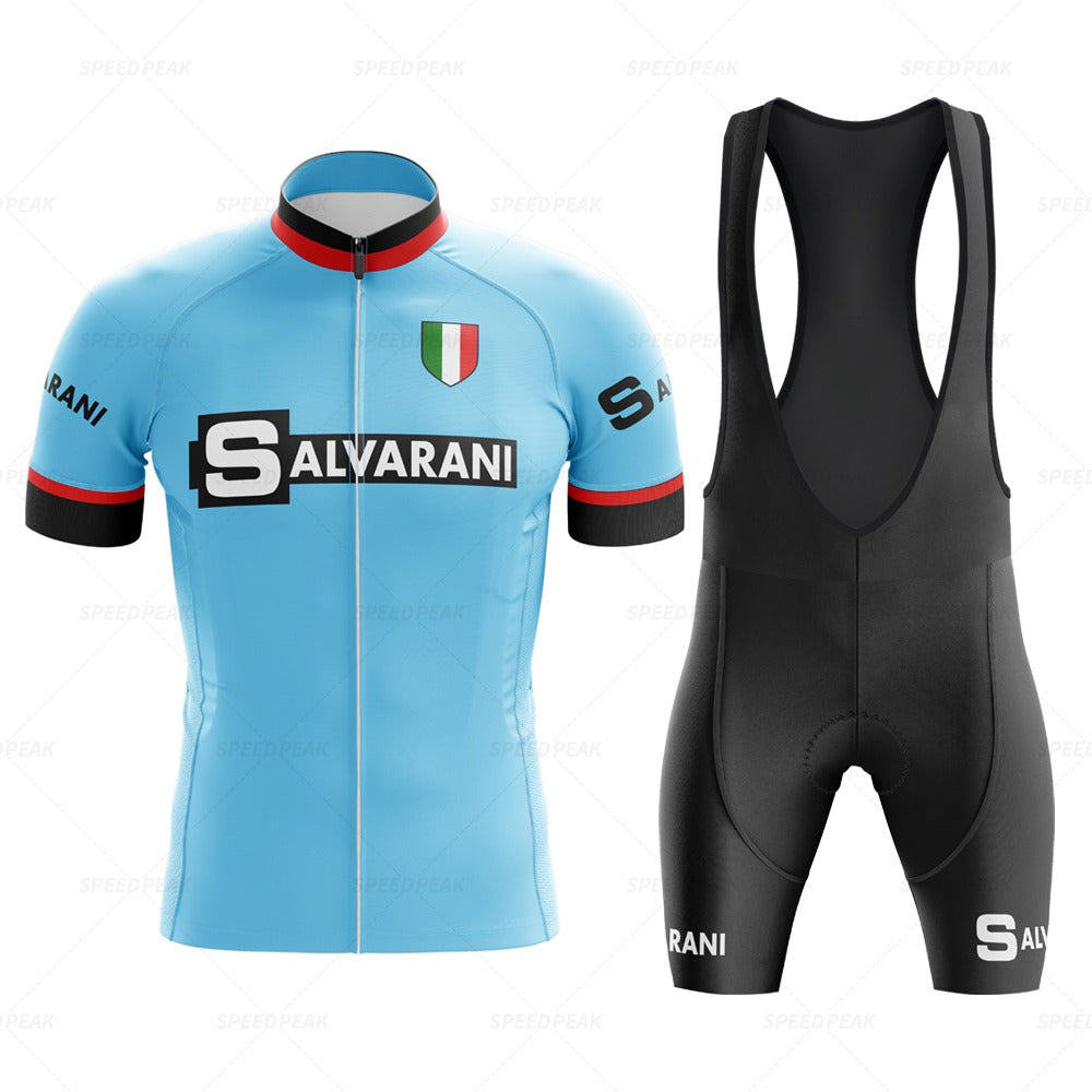 Ensemble Maillot de Cyclisme Rétro Salvarani 1972