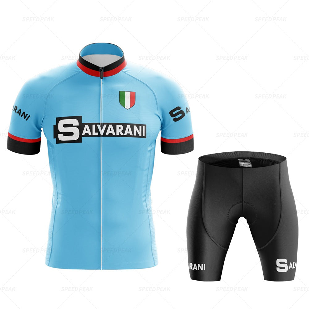 Ensemble Maillot de Cyclisme Rétro Salvarani 1972