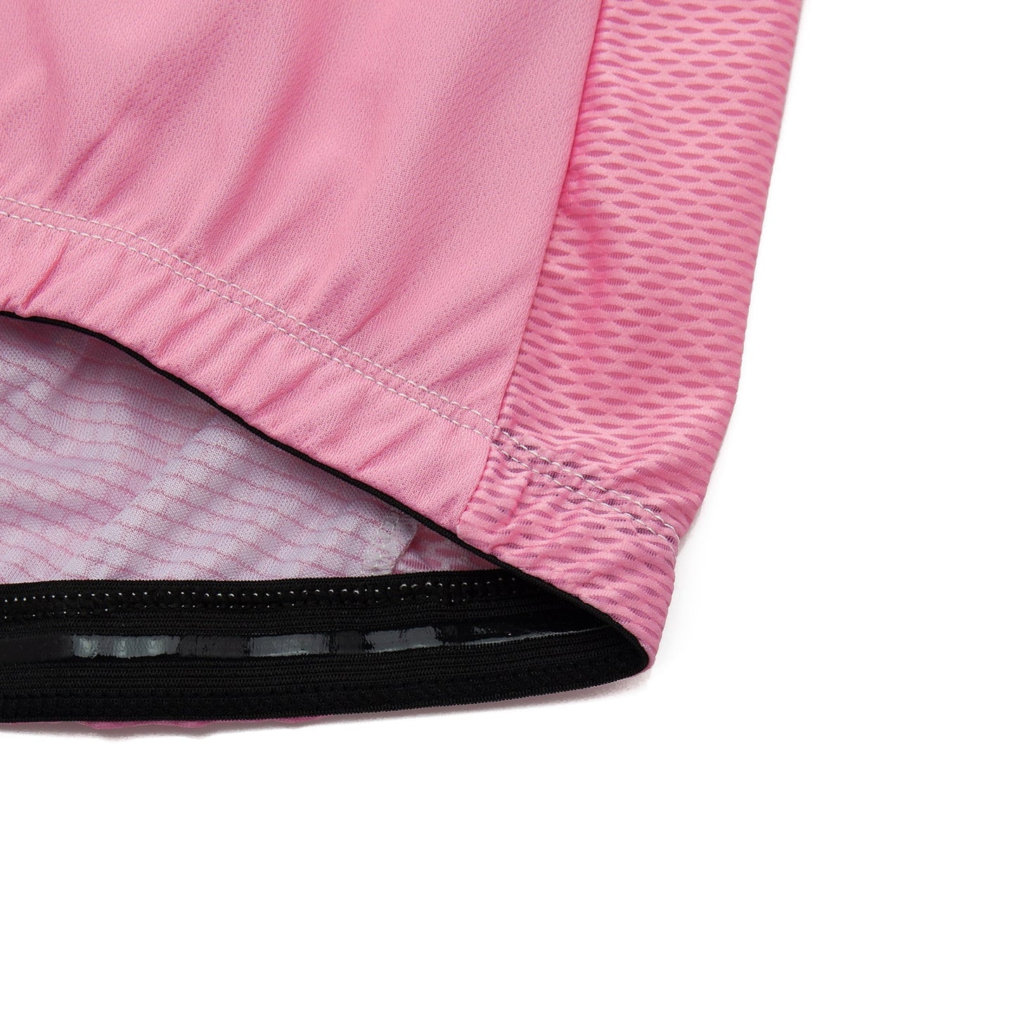 Ensemble de Maillot de Cyclisme Rose avec Logo de Vélo
