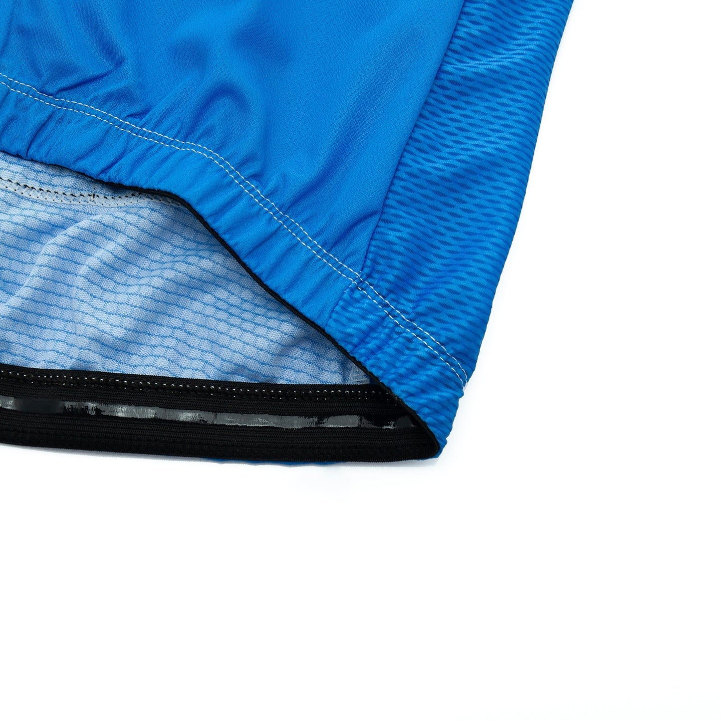 Ensemble de Maillot de Cyclisme Bleu avec Logo de Vélo