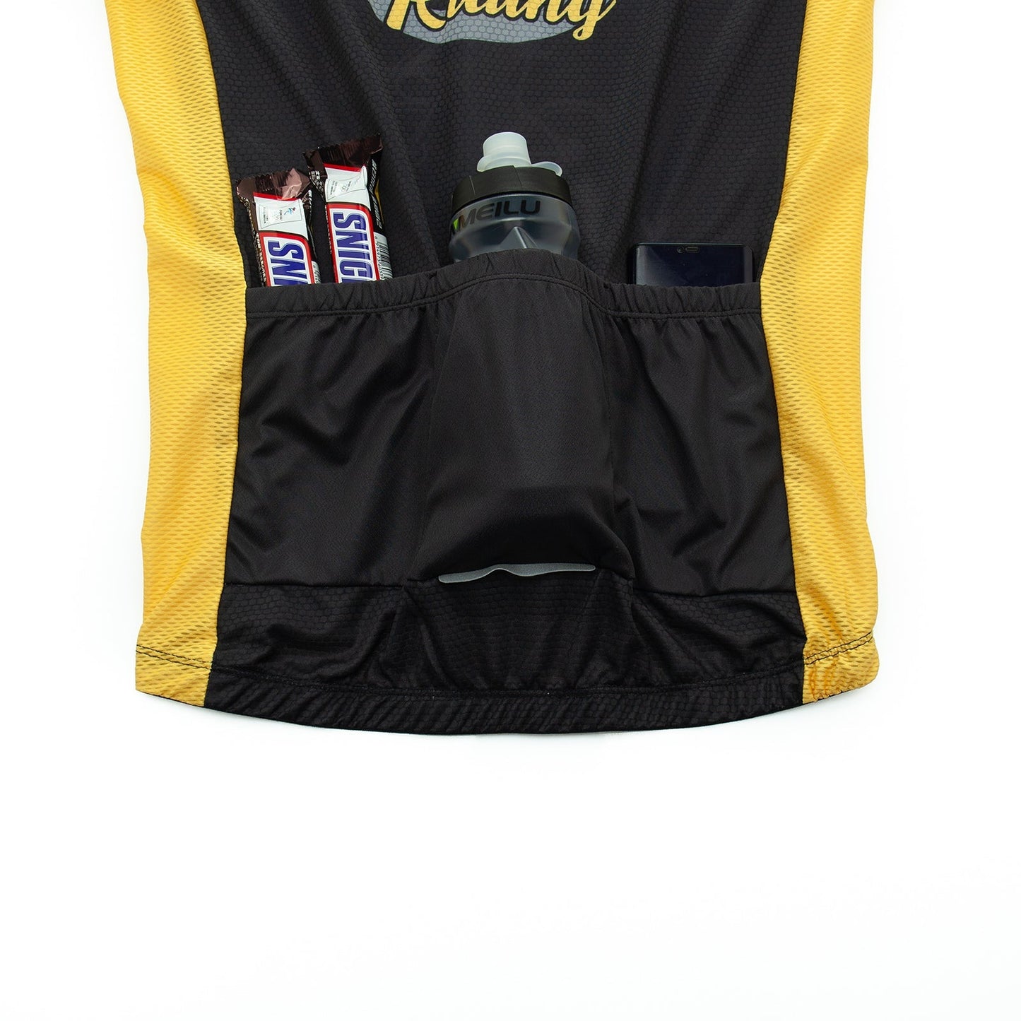 Ensemble de Maillot de Cyclisme "Ne T'arrête Pas de Rouler"