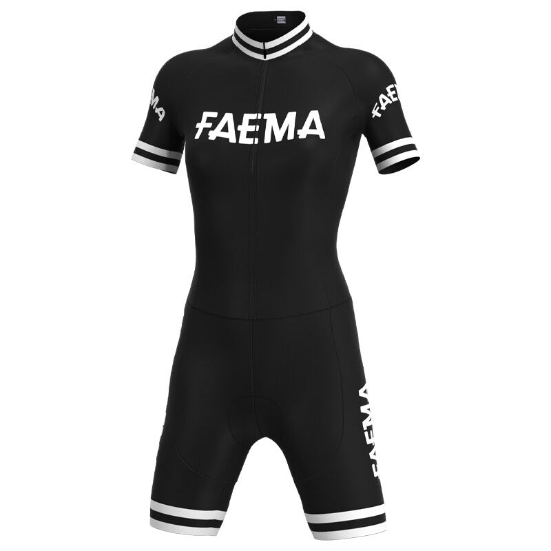 Maillot de cyclisme rétro Faema 1955 pour femmes