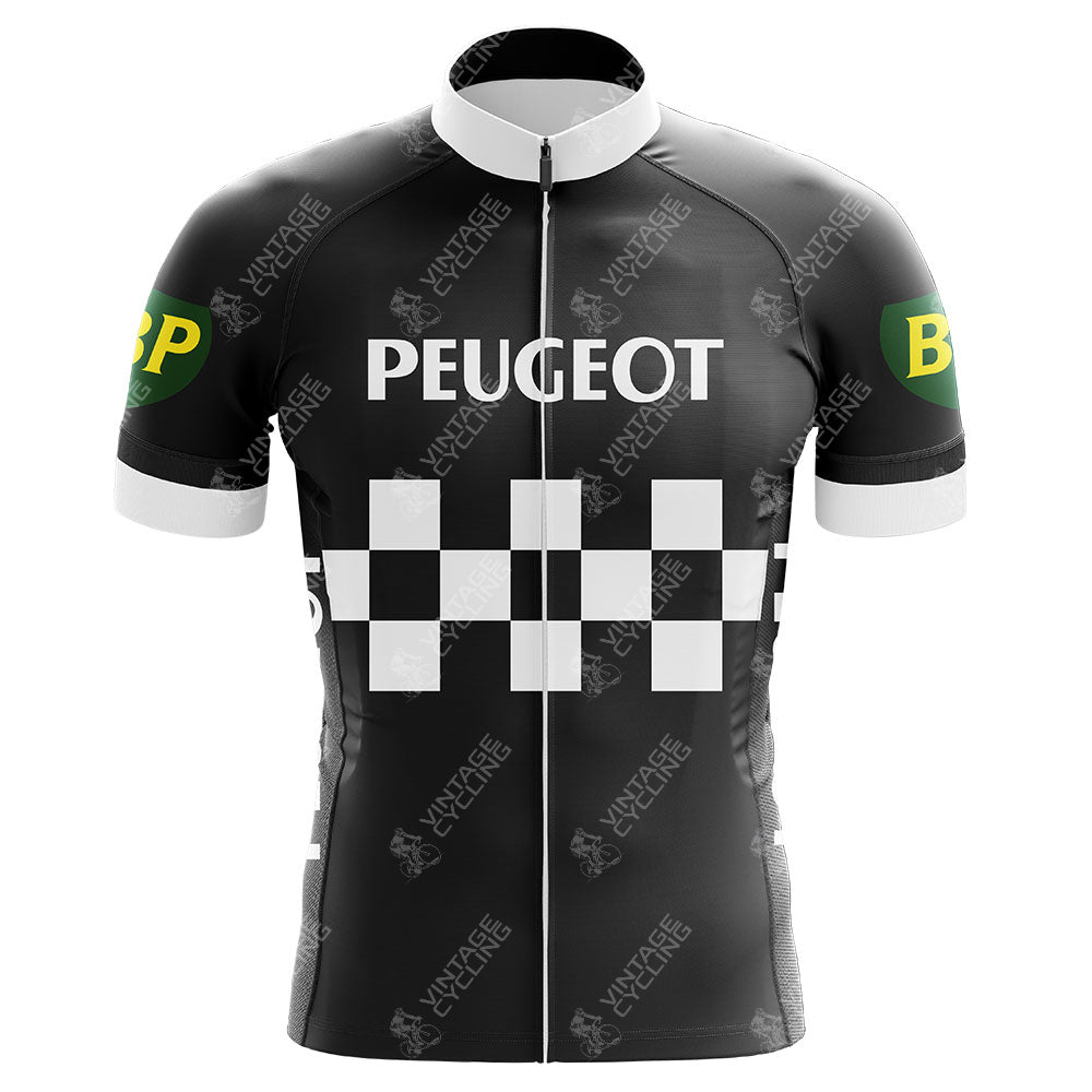 Maillot de cyclisme rétro Peugeot BP