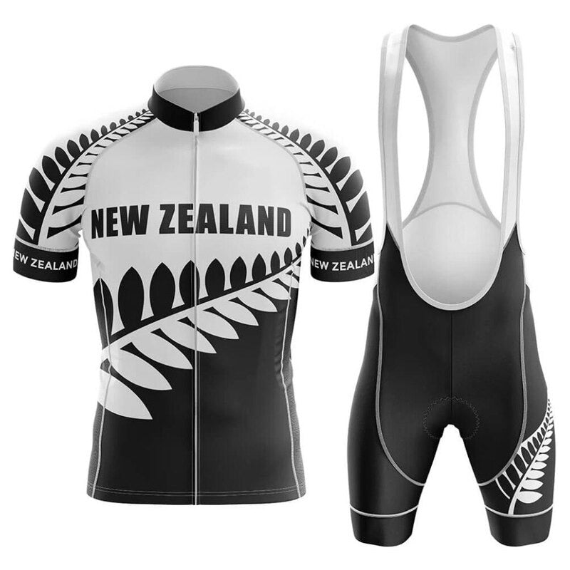 Ensembles de maillots de cyclisme de l'équipe professionnelle de Nouvelle-Zélande