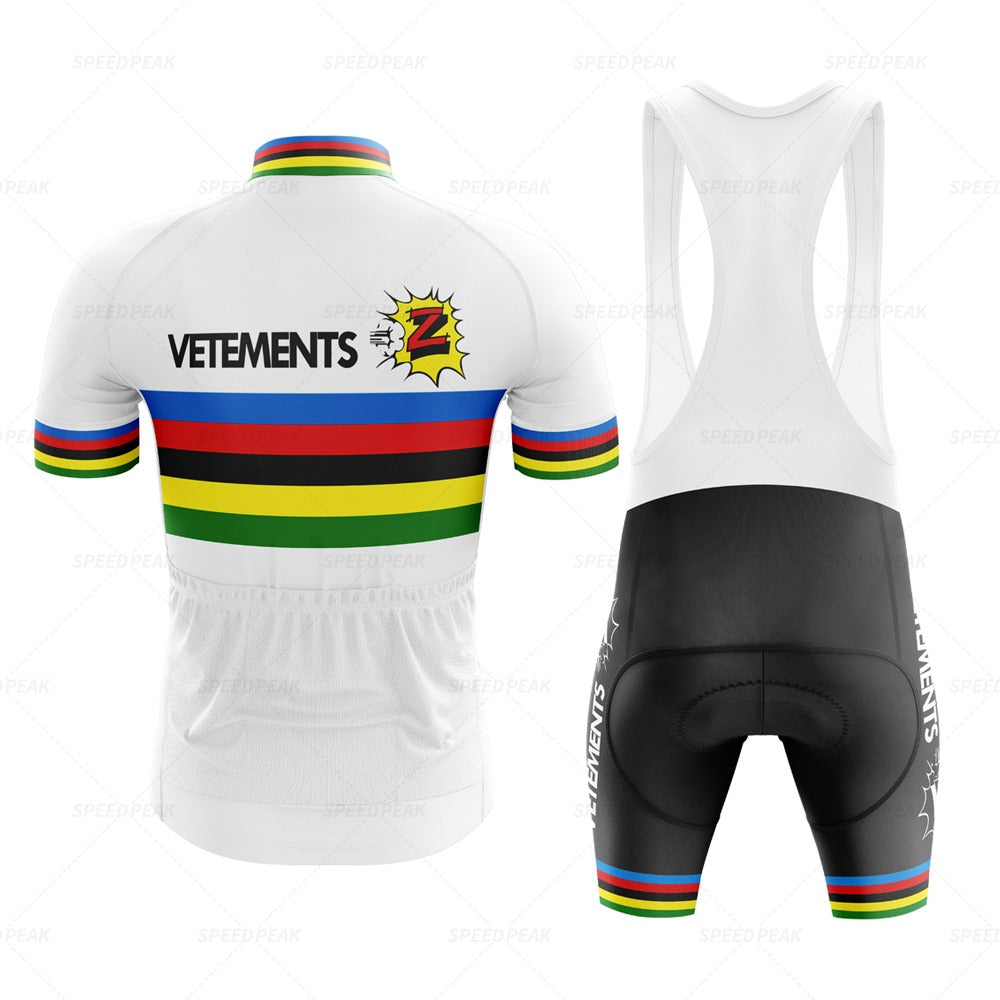 Ensemble Maillot de Cyclisme Rétro Tomasso Team Z Vêtements