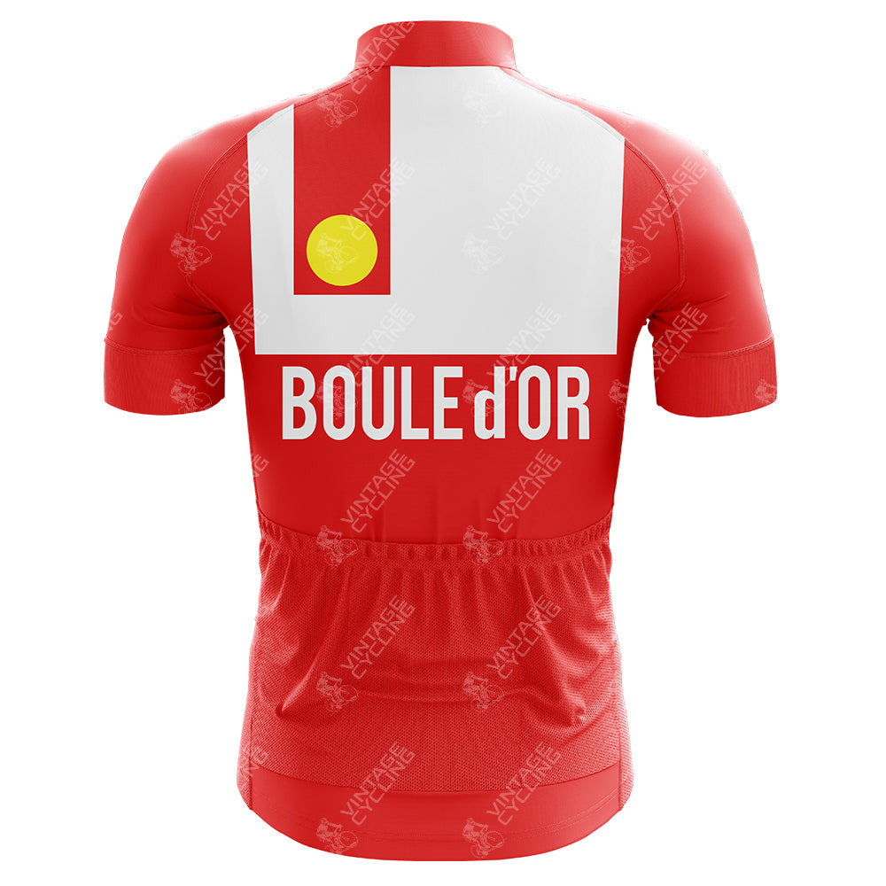 Maillot de cyclisme rétro Freddy Maertens 1981 Boule d’Or Sunair