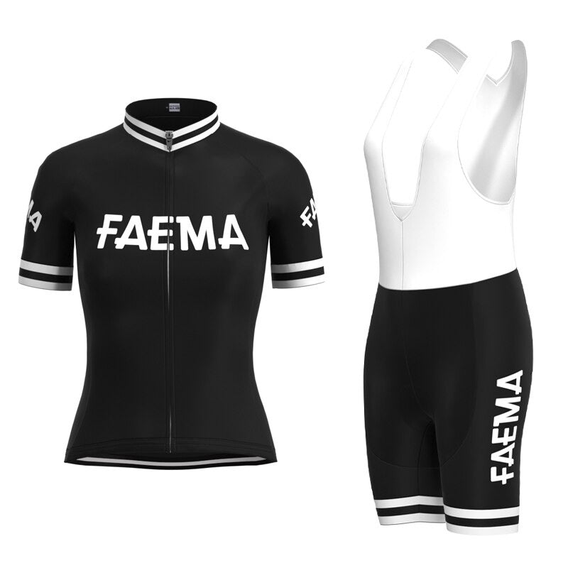 Maillot de cyclisme rétro Faema 1955 pour femmes