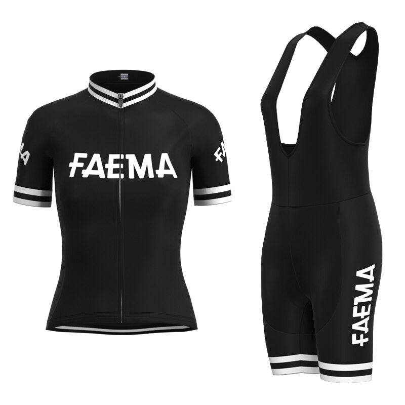 Maillot de cyclisme rétro Faema 1955 pour femmes