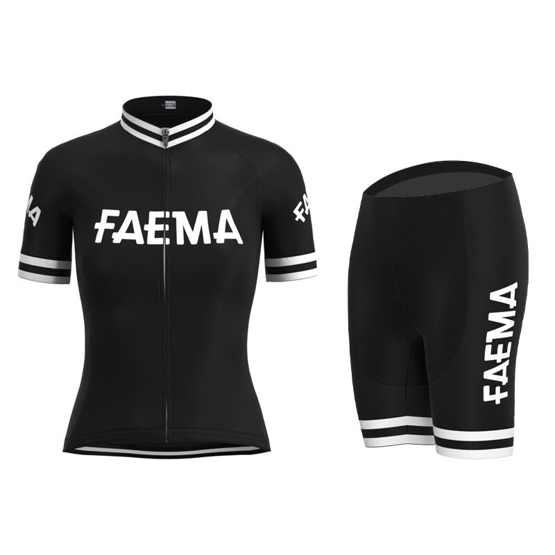 Maillot de cyclisme rétro Faema 1955 pour femmes