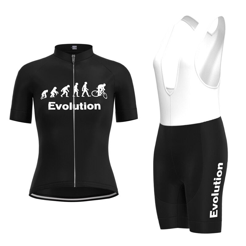 Ensemble de maillot de cyclisme Evolution pour femmes