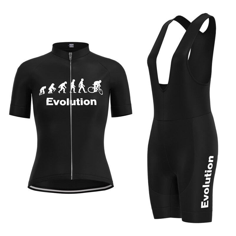 Ensemble de maillot de cyclisme Evolution pour femmes