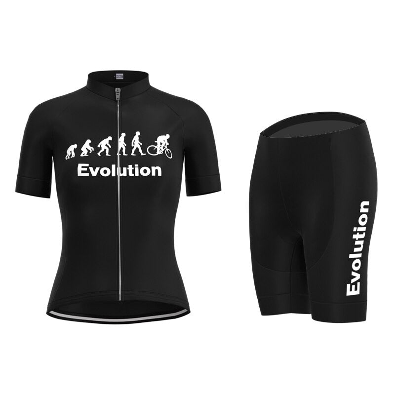 Ensemble de maillot de cyclisme Evolution pour femmes