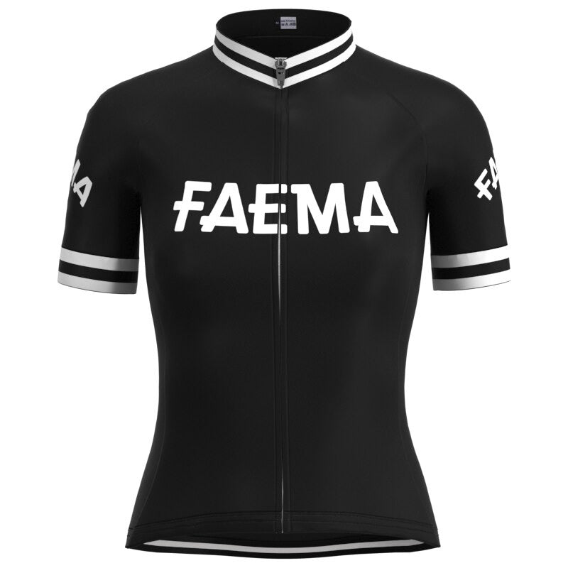 Maillot de cyclisme rétro Faema 1955 pour femmes