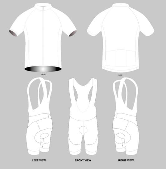 Ensemble Maillot et Cuissard de Cyclisme Personnalisé