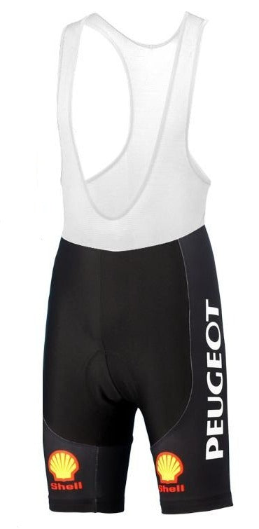 Ensemble Maillot de Cyclisme Rétro Classique Peugeot des Années 1960 avec Coquille