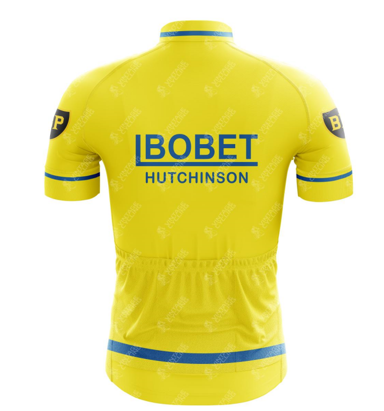 Maillot de cyclisme rétro Louison Bobet Hutchinson BP