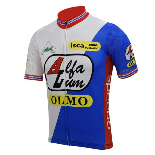 Maillot de Cyclisme Rétro Alfa Lum Olmo