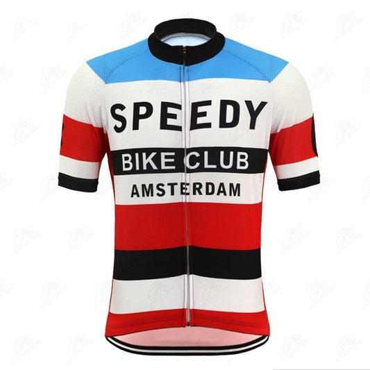 Maillot de Cyclisme Rétro du Speedy Bike Club