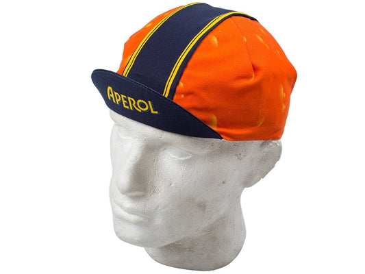Casquette de cyclisme rétro Aperol