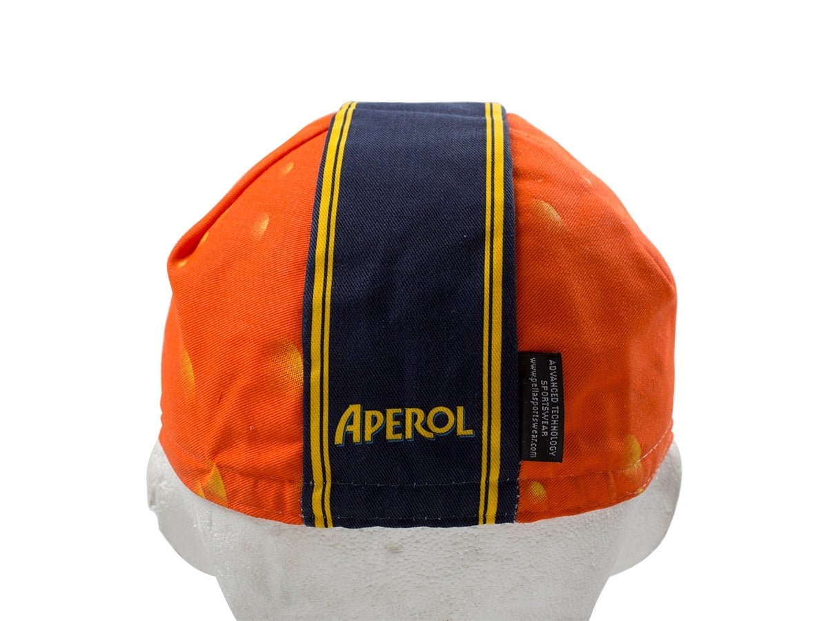 Casquette de cyclisme rétro Aperol
