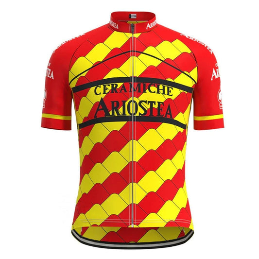 Maillot de Cyclisme Rétro Ariostea Ceramiche