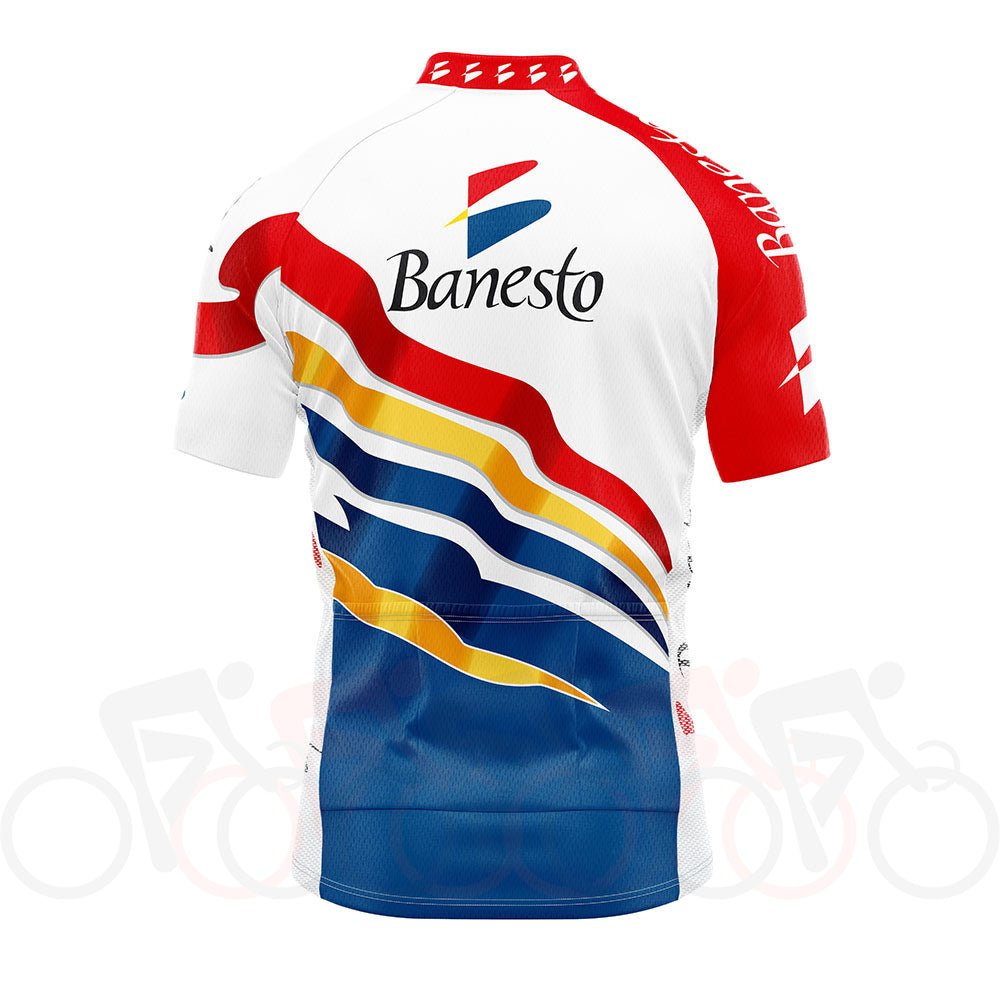 Maillot de cyclisme rétro Banesto 1996