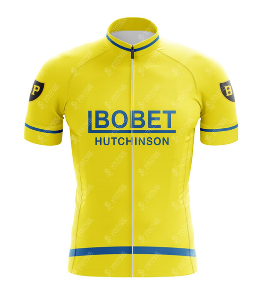 Maillot de cyclisme rétro Louison Bobet Hutchinson BP