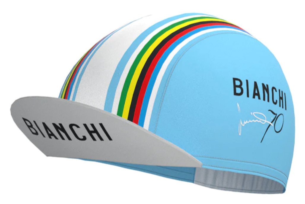 Casquette de cyclisme rétro Bianchi