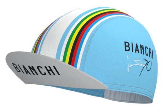 Casquette de cyclisme rétro Bianchi