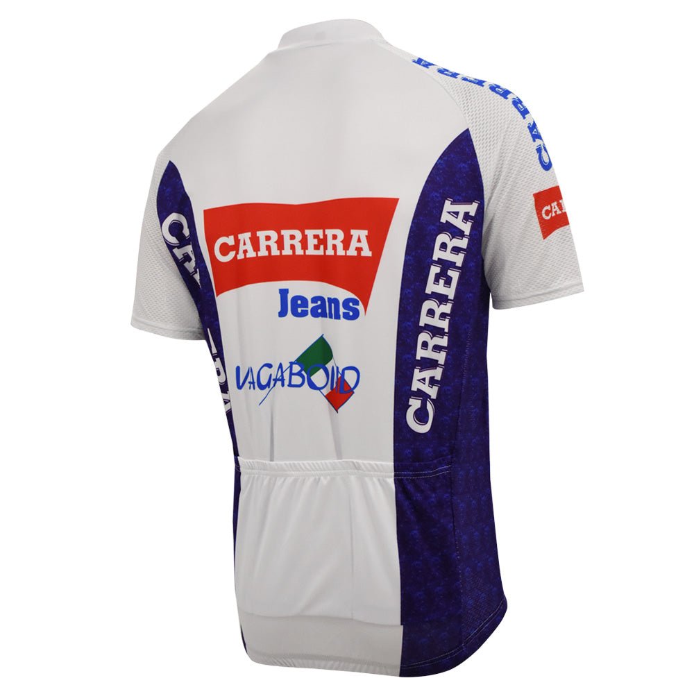 Maillot de Cyclisme Rétro Carrera Jeans 1987