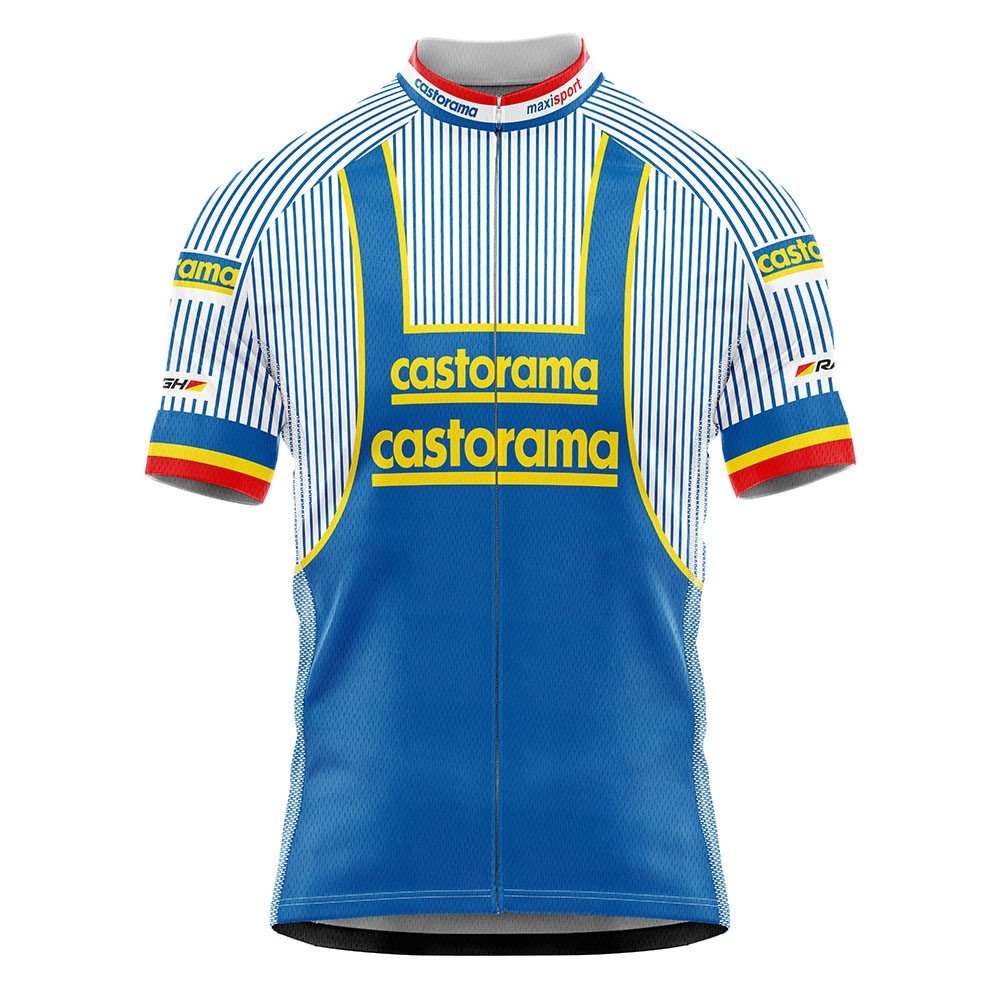Maillot de Cyclisme Rétro Castorama