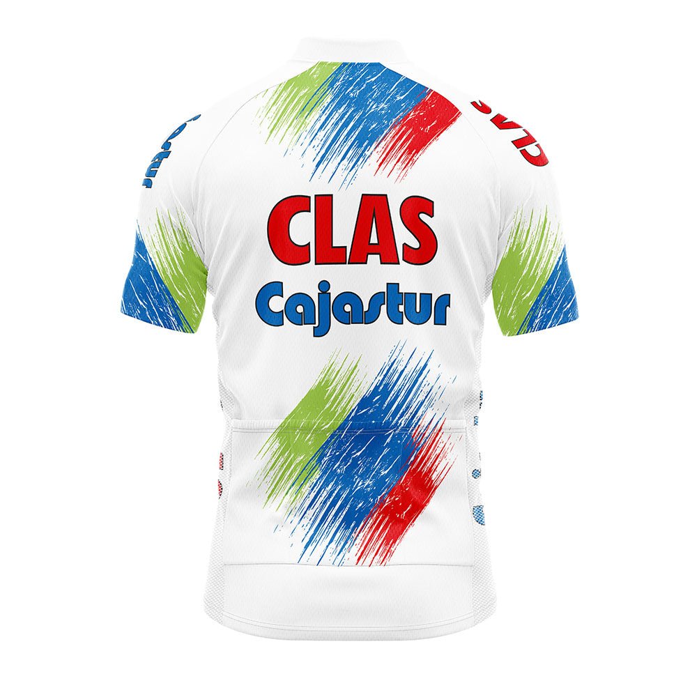 Maillot de cyclisme rétro CLAS Cajastur