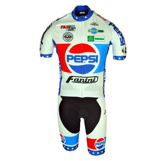 Maillot de Cyclisme Rétro Pepsi Fanini Ensemble