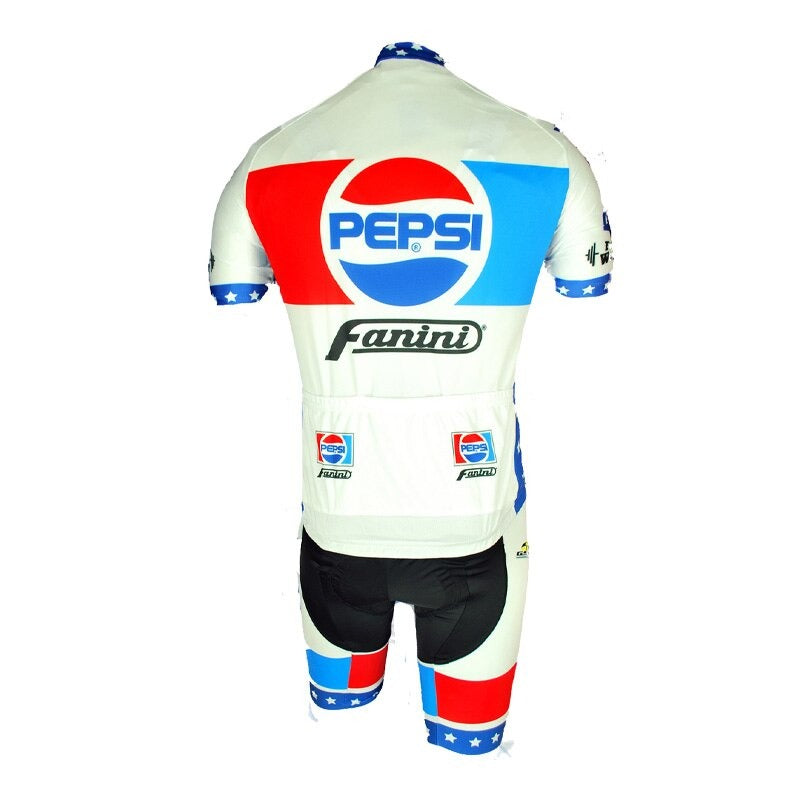 Maillot de Cyclisme Rétro Pepsi Fanini Ensemble