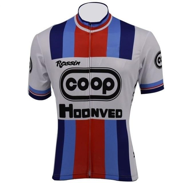 Maillot de cyclisme rétro Coop Hoonved