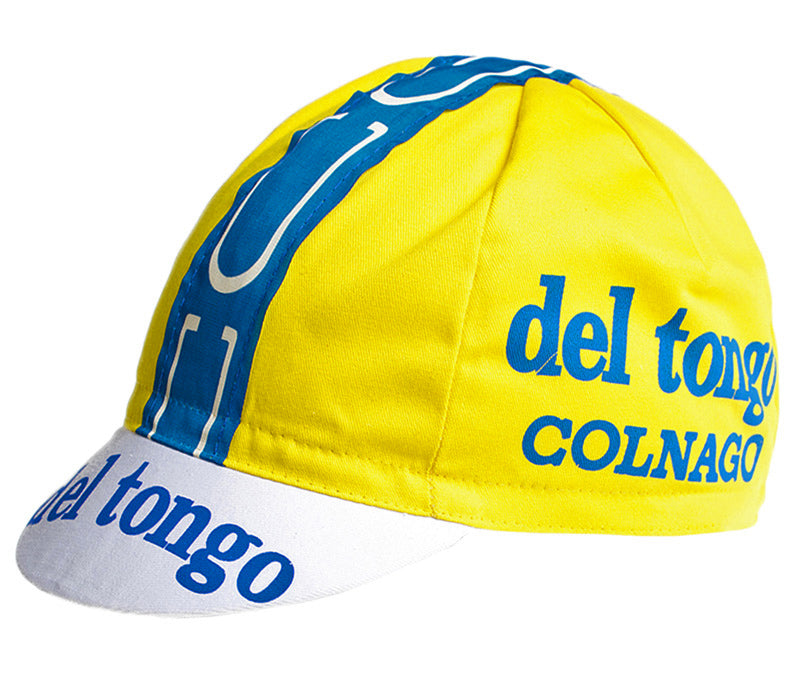 Casquette de cyclisme rétro Del Tongo Colnago