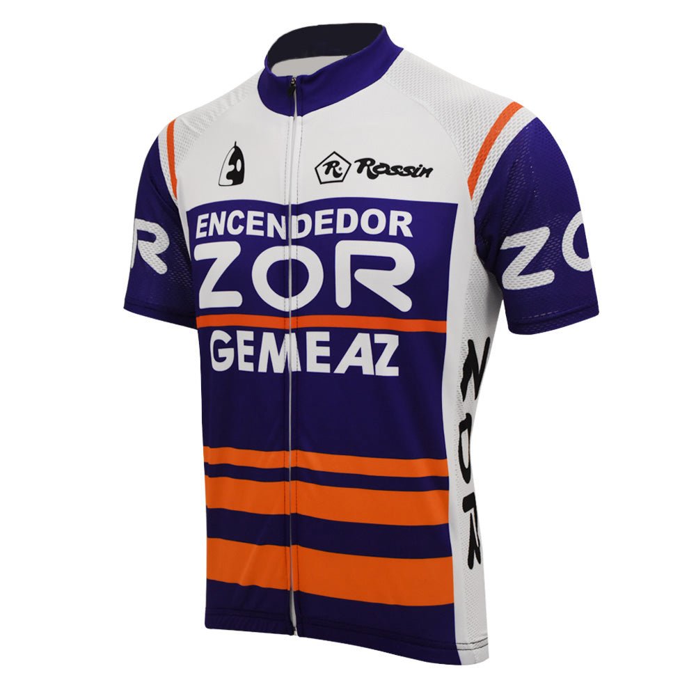 Maillot de cyclisme rétro Zor Gemeaz Encendedor